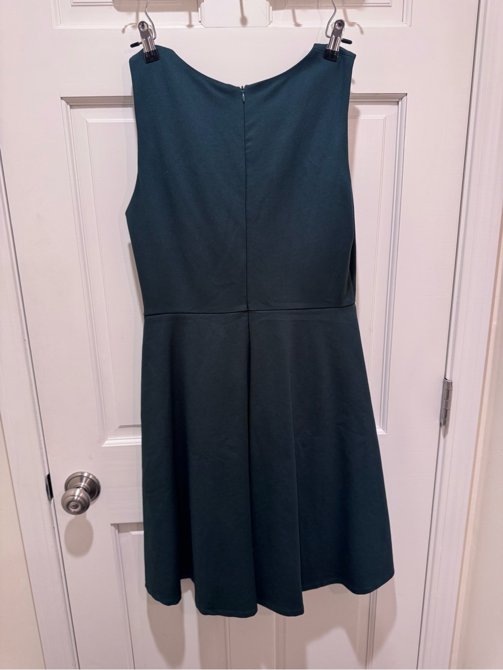 Lulu's Bon Appetit Forest Green Skater Dress Dress - Picture 6 of 6